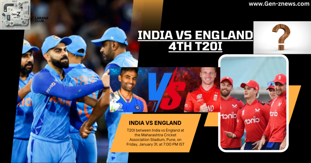 India vs England 4th T20I